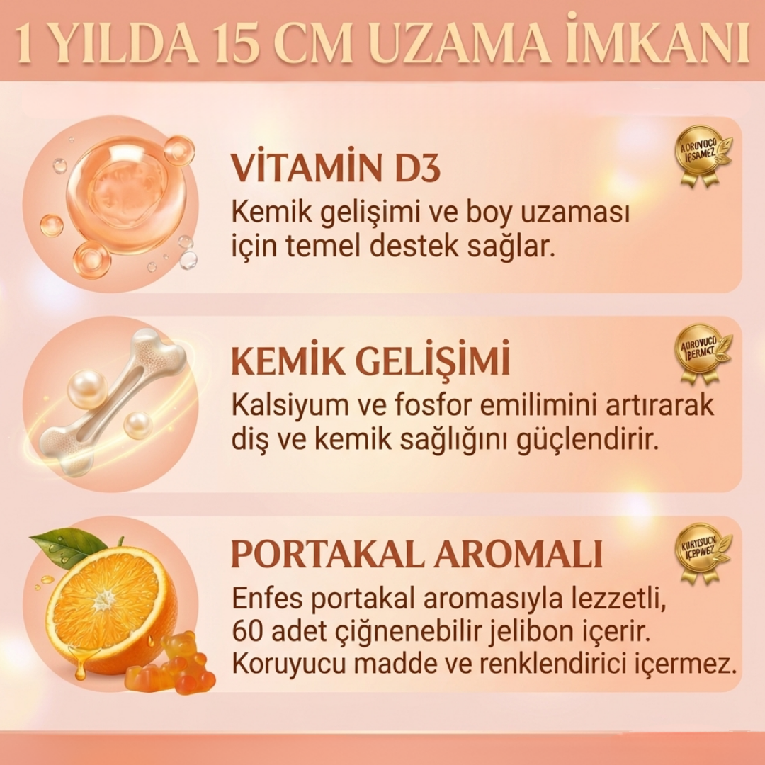 Tall Gummie Boy Uzatma Gummiesi